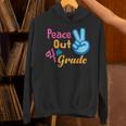 Last Day Of School Peace Out Grade 4 Graduation Kids Unisex Hoodie