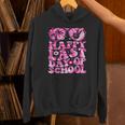Last Day Of School Teacher Students School Graduation Groovy Unisex Hoodie