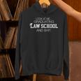 Law School Graduation Him Your Lawyer Grade Degree Unisex Hoodie