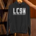 LCSW Licensed Clinical Social Worker Graduation Unisex Hoodie