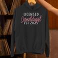 Licensed Cosmetologist Graduation 2025 Cosmetology School Unisex Hoodie