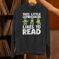 This Little Leprechaun Likes To Read St Patrick's Day Book Unisex Hoodie