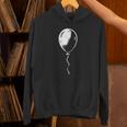 Lone Balloon Celebration Individualistic Introvert Party Unisex Hoodie