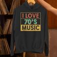 I Love 70's Music Retro Style Nostalgia Vibe 1970 70's Party Unisex Hoodie I Love 70's Music Retro Style Nostalgia Vibe 1970 70's Party Unisex Hoodie
