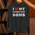 I Love My Introvert Sons I Heart My Introvert Sons Unisex Hoodie I Love My Introvert Sons I Heart My Introvert Sons Unisex Hoodie