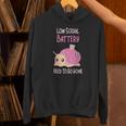 Low Social Battery Cute Snail With House Introvert Cozy Home Unisex Hoodie Low Social Battery Cute Snail With House Introvert Cozy Home Unisex Hoodie