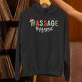 Massage Therapist Therapy LMT Masseuse Graduation Christmas Unisex Hoodie