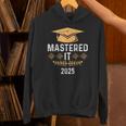 Mastered It 2025 Masters Degree Graduation Graduate Mba Unisex Hoodie