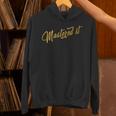 Masters Graduation Mastered It Cute Shirt Unisex Hoodie