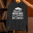 Master's Graduation Shirt For Women With Masters Degree Unisex Hoodie