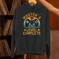Master's Level Complete Vintage Video Gamer Graduation Unisex Hoodie