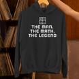 Math Teacher Shirts The Legend Graduation Retirement Unisex Hoodie