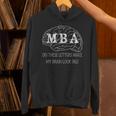 MBA Graduation These Letters Make My Brain Look Big Unisex Hoodie