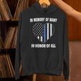 In Memory Of Many Honor Of All Blue Line American Flag Hear Unisex Hoodie In Memory Of Many Honor Of All Blue Line American Flag Hear Unisex Hoodie
