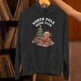 North Pole Book Club Gingerbread Christmas Reading Unisex Hoodie