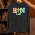 Nurse Graduation Shirt RN Est 2018 Rainbow Tshirt Unisex Hoodie