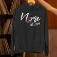 Nursing School Survivor Apparel Graduation Nurse RN EST 2019 Unisex Hoodie