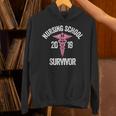 Nursing School Survivor Apparel Graduation Party Nurse RN Unisex Hoodie