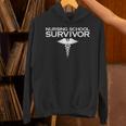 Nursing School Survivor TShirt Student Nurse Graduation Unisex Hoodie