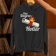 One Degree Hotter GraduationShirt For College Grads Unisex Hoodie