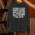 Partners In Crime Memory Makers Loud Laughers Tea On Back Unisex Hoodie