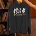 Peace Out PreschoolShirt Graduation Last Day Unisex Hoodie