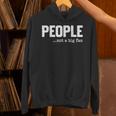 People Not A Big Fan Introvert Sarcasm Mom Dad Joke Unisex Hoodie