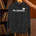 PhD Graduation Doctorate Degree Graduate PhinisheD Unisex Hoodie
