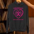 Pink Ribbon In Memory Of My Niece Breast Cancer Awareness Unisex Hoodie
