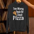 Pizza Lover Saying Introvert Anti Social Humor Foodie Unisex Hoodie