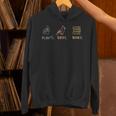 Plants Birds Books Lover Bird Watching Outfit For Bird Nerd Unisex Hoodie