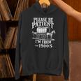 Playful Pace Humor Please Be Patient I'm From The 1900s Unisex Hoodie Playful Pace Humor Please Be Patient I'm From The 1900s Unisex Hoodie