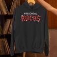 Preschool Rocks Back To School Graduation Teacher Student Unisex Hoodie