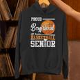 Proud Boyfriend Of A 2025 Senior Graduation Basketball Unisex Hoodie