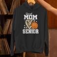 Proud Mom Of A 2026 Senior Basketball Graduation Leopard Unisex Hoodie