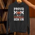 Proud Mom Of a Football Senior 2026 Graduation Gifts Unisex Hoodie