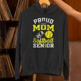 Proud Mom Of a Softball Senior Class Of 2025 Graduation Unisex Hoodie