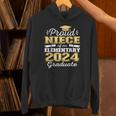 Proud Niece Of 5th Grade Graduate 2024 Elementary Graduation Unisex Hoodie