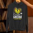 Proud Senior Mom Class Of 2026 Softball Graduation Heart Unisex Hoodie