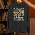 Proud Sister 2022 College Graduate Shirt Sibling Graduation Unisex Hoodie