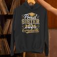 Proud Sister Of 2026 Graduate College Graduation Hat Party Unisex Hoodie