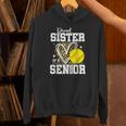 Proud Sister Of A 2026 Senior Softball Graduation Leopard Unisex Hoodie