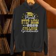 Proud Step Mom Of 2025 College Graduate Family 24 Graduation Unisex Hoodie