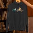 Reading Cat Heartbeat Book & Cat Lover Unisex Hoodie