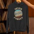 Retro Cassette Never Forget Nostalgia Vintage Unisex Hoodie Retro Cassette Never Forget Nostalgia Vintage Unisex Hoodie