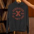 Retro Gen X 1965-1980 Sarcastic Nostalgia Graphic Unisex Hoodie Retro Gen X 1965-1980 Sarcastic Nostalgia Graphic Unisex Hoodie