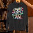 Retro Old Cassette Tape Cartoon With Walker Nostalgia Unisex Hoodie