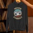 Retro Radio Never Forget Nostalgia Vintage Unisex Hoodie