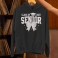 Retro Senior 2027 Girl Coquette Bow Class Of 2027 Graduation Unisex Hoodie