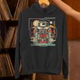 Retro Tech Stack 80s 90s Nostalgia Analog Devices Unisex Hoodie